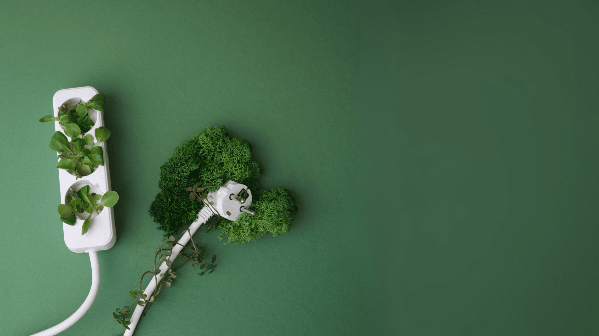 Thunder brand collage featuring striking nature and typography